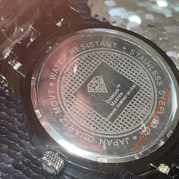 Real diamond watch for men huge sale best gift for all occasions real diamonds! - Picture 4 of 12